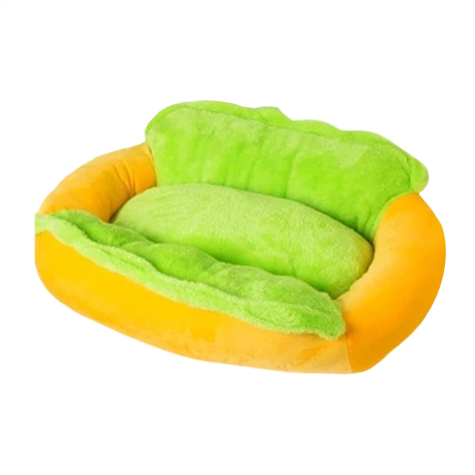 Calming Dog Bed - Tempat Tidur Anjing Bentuk Makanan, Anti