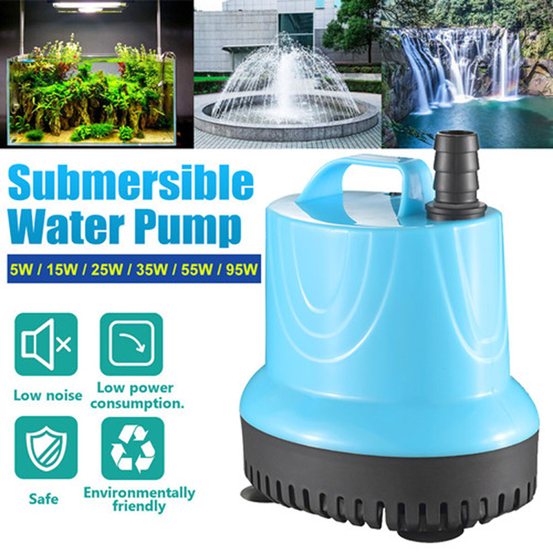 Fish Tank Filter Pump - Pompa Air celup akuarium, 10/18/25/45/60/85/105W pompa