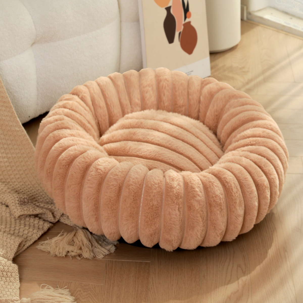 40-80cm hewan peliharaan berbu - Calming Dog Bed ulasan dan harga