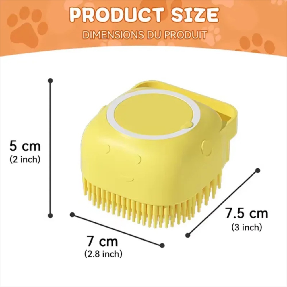 Sikat Pijat Mandi Silikon Alat - Pet Supplies Nz ulasan dan harga