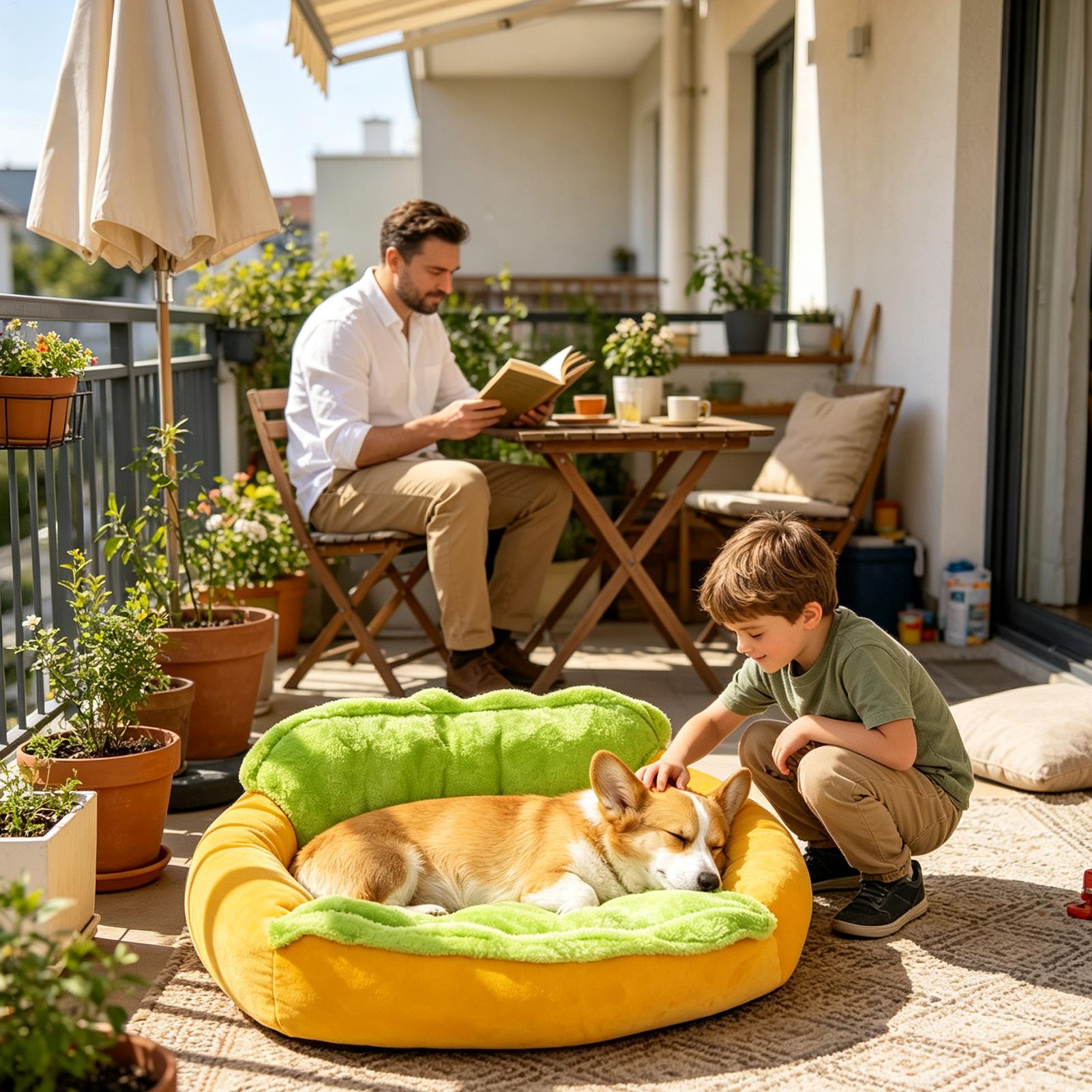 Tempat Tidur Anjing Bentuk Mak - Calming Dog Bed ulasan dan harga