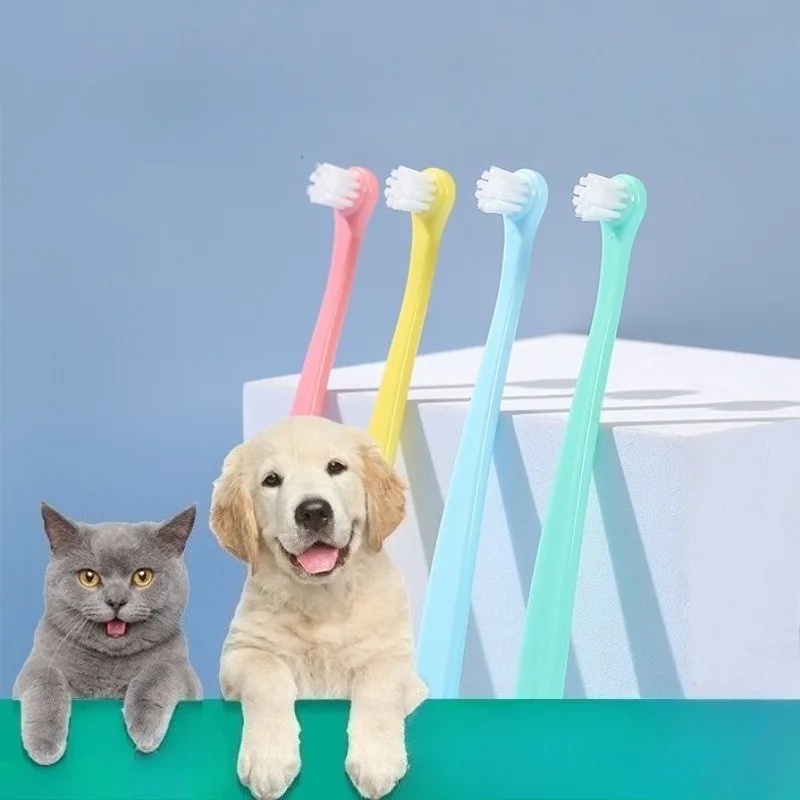 Sikat Gigi Anjing, Sikat Pembe - Pet Supplies Dog Food ulasan dan harga
