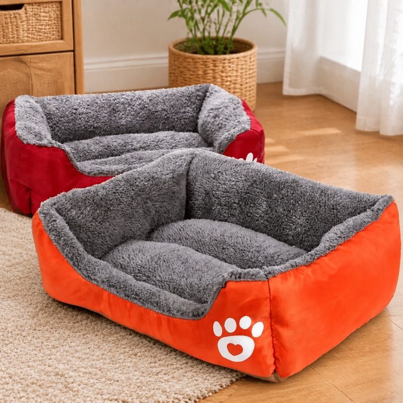 Kasur Bantal Lembut untuk Anji - Calming Dog Bed ulasan dan harga