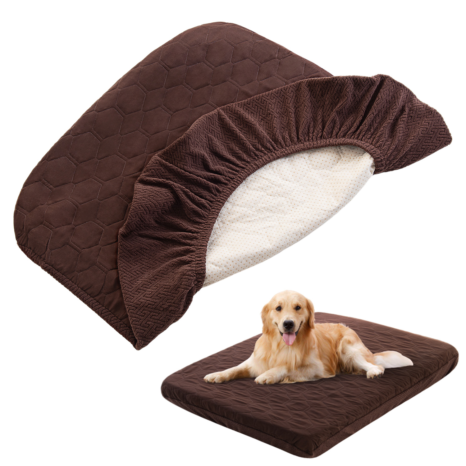 Sarung tempat tidur anjing tah - Calming Dog Bed ulasan dan harga